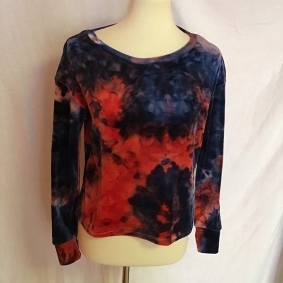 Eye candy Tye dye velvet shirt - Picture 5 of 8